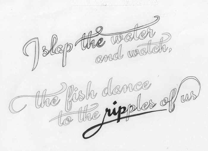 dancing in the water
